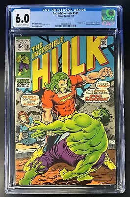 Buy Incredible Hulk #141 Cgc 6.0! • 119.92£