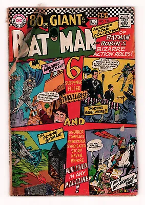 Buy Batman #193 DICK SPRANG, SHELDON MOLDOFF, 80 Pages, DC 1967 Poor • 4.70£