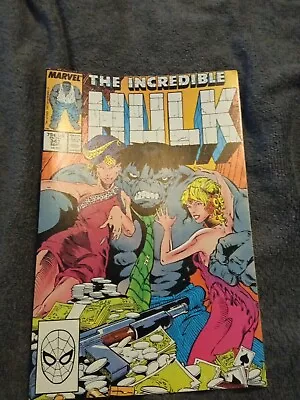 Buy Incredible Hulk 347 Marvel Comic • 29.99£