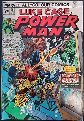 Buy Luke Cage Power Man #20 1974 Pence Variant • 7.95£