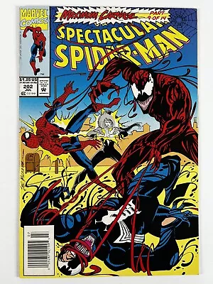 Buy Spectacular Spider-Man #202 (1993) Newsstand ~ Maximum Carnage ~ Marvel Comics • 5.09£
