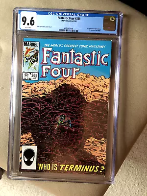 Buy 🔑💎🔥 CGC 9.6 FANTASTIC FOUR 269 Marvel 1984 Byrne KEY 1st Terminus!🔥🔑 • 51.96£