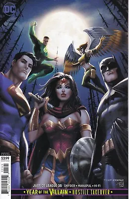 Buy JUSTICE LEAGUE (2018) #35 - Tyler Kirkham VARIANT Cover  • 4.99£