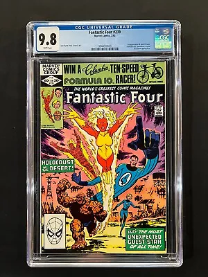 Buy Fantastic Four #239 CGC 9.8 (1982) – 1st App Of Aunt Petunia & Lockjaw App • 142.99£