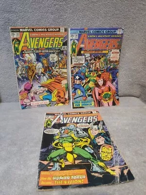 Buy Vintage Avengers Lot 135 142 147 Beast Vision Iron Man Marvel Comic • 12.70£