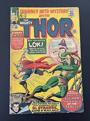 Buy Journey Into Mystery #108 - 1st Appearance Of King Sindri (Marvel, 1964) G/VG • 35.88£