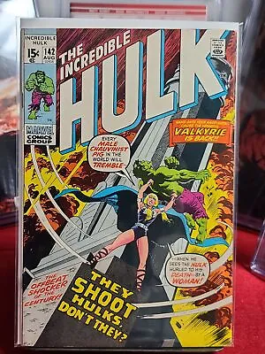 Buy Incredible Hulk #142 August 1971 Marvel Comics 6.5 • 79.05£