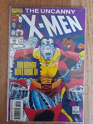 Buy Marvel Uncanny X-Men 302 (1993) NM Colossus Unleashed! • 5.50£
