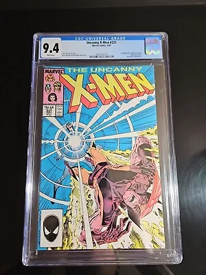 Buy The Uncanny X-Men #221 CGC 9.4 Marvel 1987 1st App Mr. Sinister WP • 78.87£