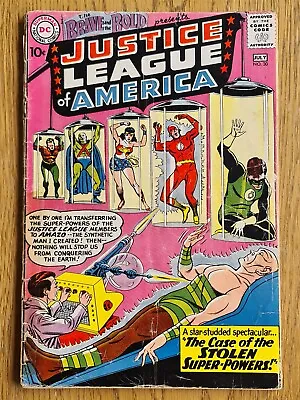 Buy Brave And The Bold #30 Fr/gd (1.5) July 1960 Justice League Of America Dc <** • 129.99£