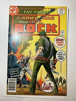 Buy OUR ARMY AT WAR #301 Sgt. Rock DC WAR! Last Issue! KUBERT NM • 17.63£