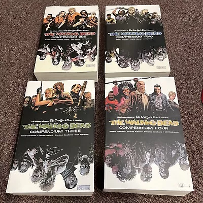Buy Complete The Walking Dead Compendium Series Volumes 1-4 Kirkman X Adlard Unread  • 99.94£