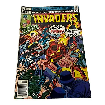 Buy The Invaders #21 (1975-1979) Marvel Comics • 3.03£