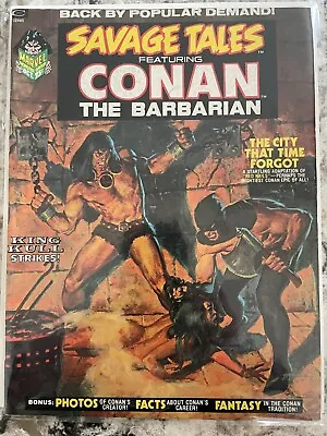 Buy Savage Tales Featuring Conan The Barbarian • 39.58£