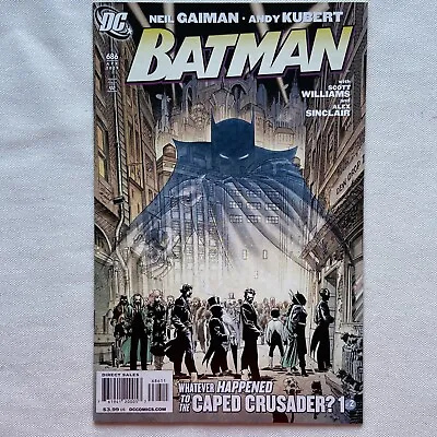 Buy Batman#686 Vf/nm 2009 Neil Gaiman Dc Comics • 15.82£