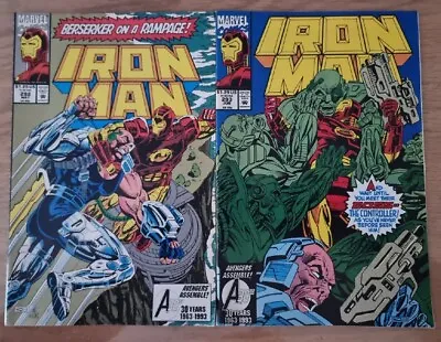 Buy Iron Man (1968 1st Series) Issue 292 And 293 • 4.37£