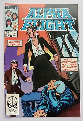 Buy Alpha Flight #7 - Marvel Comics - February 1984 VF+ 8.5 • 8.25£
