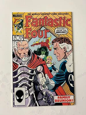 Buy Fantastic Four # 273 1st Full Nathanial Richards, Origin Kang NM/NM+ Cond • 19.76£
