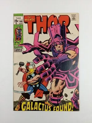 Buy Thor #168 F+ 6.5 Origin Of Galactus Marvel Comics Group  • 90.13£