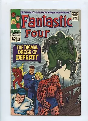 Buy Fantastic Four #58 1967 (FN/VF 7.0) • 59.30£