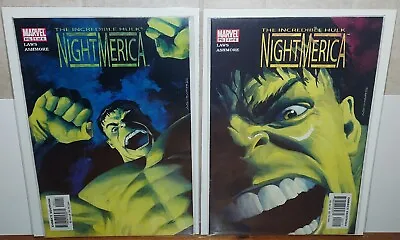 Buy Incredible Hulk NightMerica #1 #2 Marvel Comics 2003 1st Print • 2.99£