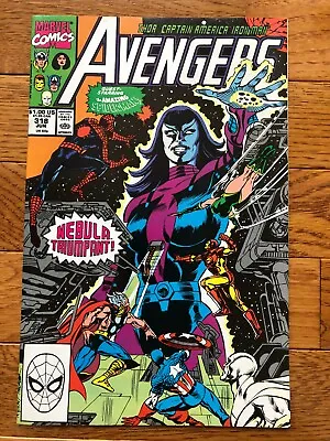 Buy AVENGERS #318 1990 STRANGER NEBULA WHITE VISION Thor Ironman Captain America • 1.36£
