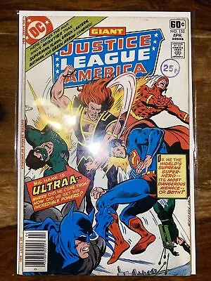 Buy Justice League Of America 153. 1978. 1st Appearance Of Ultraa. Key Issue. F/VF • 2.99£