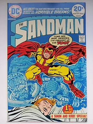 Buy THE SANDMAN #1 (Jack Kirby) DC Comics 1974 VFN+ • 20£
