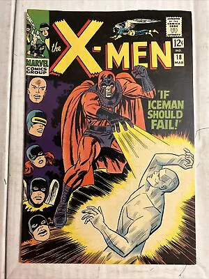 Buy X-Men #18 Marvel 1966 '' If Iceman Should Fail !''  VF+ • 185.29£
