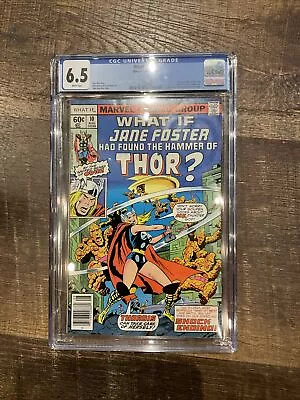 Buy Marvel What If? #10 - 1978 (1st App Jane Foster As Thor) CGC 6.5 Affordable Key • 67.20£