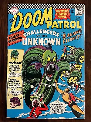 Buy Doom Patrol 102 FN 1966 Hard To Find! Challengers Of The Unknown • 19.76£