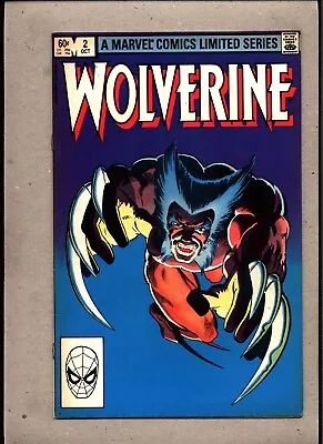 Buy Wolverine #2_oct 1982_vf Minus_bronze Age Frank Miller Classic Limited Series! • 3.20£
