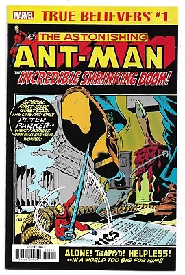 Buy Marvel Feature #4 The Return Of Hank Pym Ant-Man True Believers NM (2018) Marvel • 10£