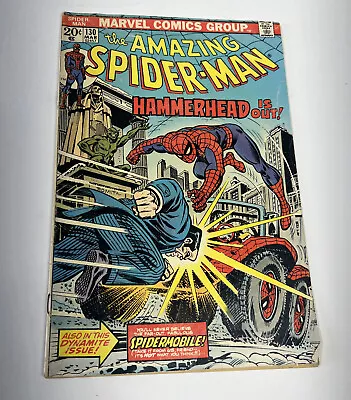 Buy The Amazing Spider-Man #130 (Mar 1974, Marvel) First Appearance Of Spider Mobile • 31.94£