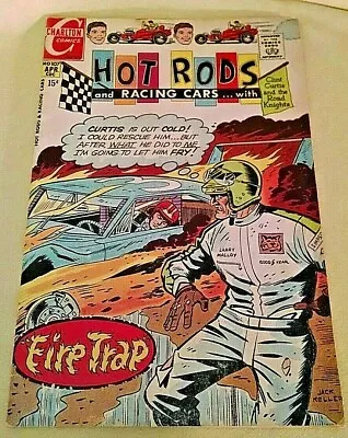 Buy Hot Rods Racing Cars Clint Curtis Road Knights Charlton Comics 005-471 107 1971. • 10.28£