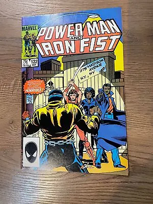 Buy Power Man And Iron Fist #122 - Marvel Comics - 1986 • 8.95£