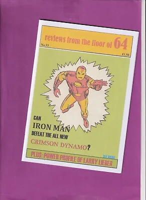 Buy (033) Past Perfect #33 Reviews From The Floor Of 64 Iron Man Crimson Dynamo • 0.99£