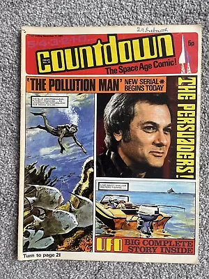 Buy TV Action In Countdown The Persuaders Issue 43 Dec. 1971 Vintage Comic Magazine • 4.99£