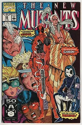 Buy New Mutants #98 - 1st Appearance Of Deadpool, Gideon, And Domino! • 248.33£
