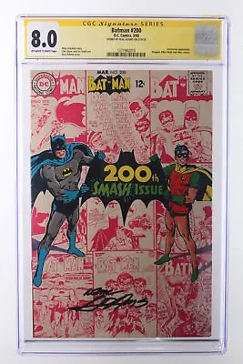 Buy Batman #200 - D.C. Comics 1968 CGC 8.0 Scarecrow Appearance. Penguin, Killer Mot • 285.17£