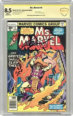 Buy Ms. Marvel #6 CBCS 8.5 Newsstand SS Chris Claremont 1977 18-3B8C331-024 • 92.07£