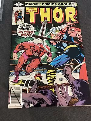 Buy Marvel Comics Thor #290! Direct Edition Variant First Appearance EL Toro Rojo! • 5.62£