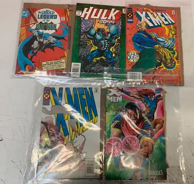 Buy Mixed DC & Marvel Comics - BATMAN Vol1 #3, HULK Vol1 #1, X-MEN Vol1 #1, 29, 321 • 8.04£