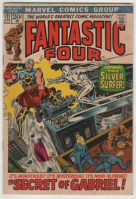 Buy Fantastic Four #121    Guest-starring The Silver Surfer And The Air Walker! • 21.39£