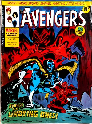 Buy The Avengers UK Comic No # 85 May  3 1975 MARVEL Dr Strange, Shang Chi • 3.69£