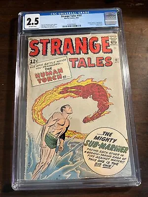 Buy Strange Tales 107 ⭐ CGC 2.5  ⭐ 1963 Marvel  ⭐ Jack Kirby ⭐ Sub-Mariner • 157.67£