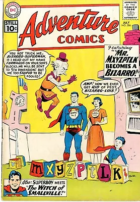 Buy Adventure  Comics   # 286   VERY GOOD FINE   July 1961  1st Bizarro Mzyzpylk  Bi • 56.04£