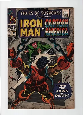Buy Tales Of Suspense 85 VF/NM 9.0 Captain America & Iron Man Mandarin Appears 1967 • 59.58£