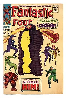 Buy Fantastic Four #67 FR 1.0 1967 1st App. Him (Warlock) • 42.59£