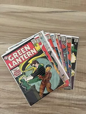 Buy Green Lantern 32 33 35 36 37 38 39 43 44 48 1960 2nd Series 10 Book Lot G VG/FN • 183.88£